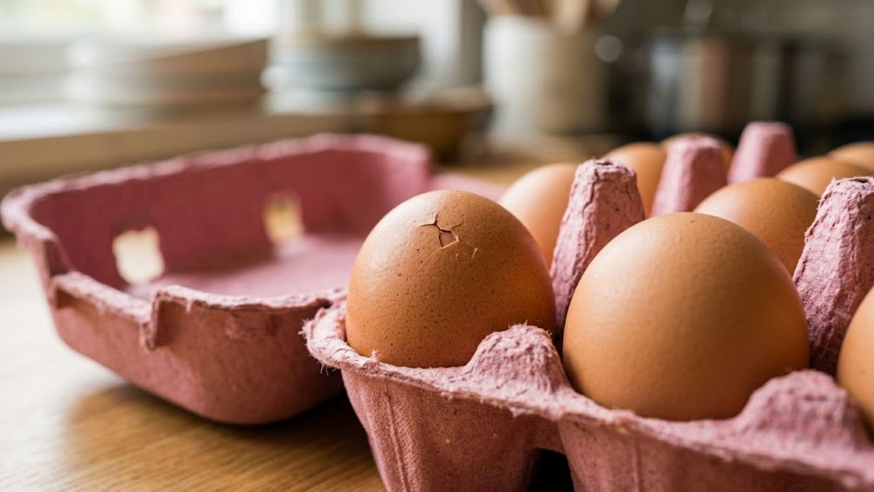 Por qué no consumir huevos con la cáscara rajada.