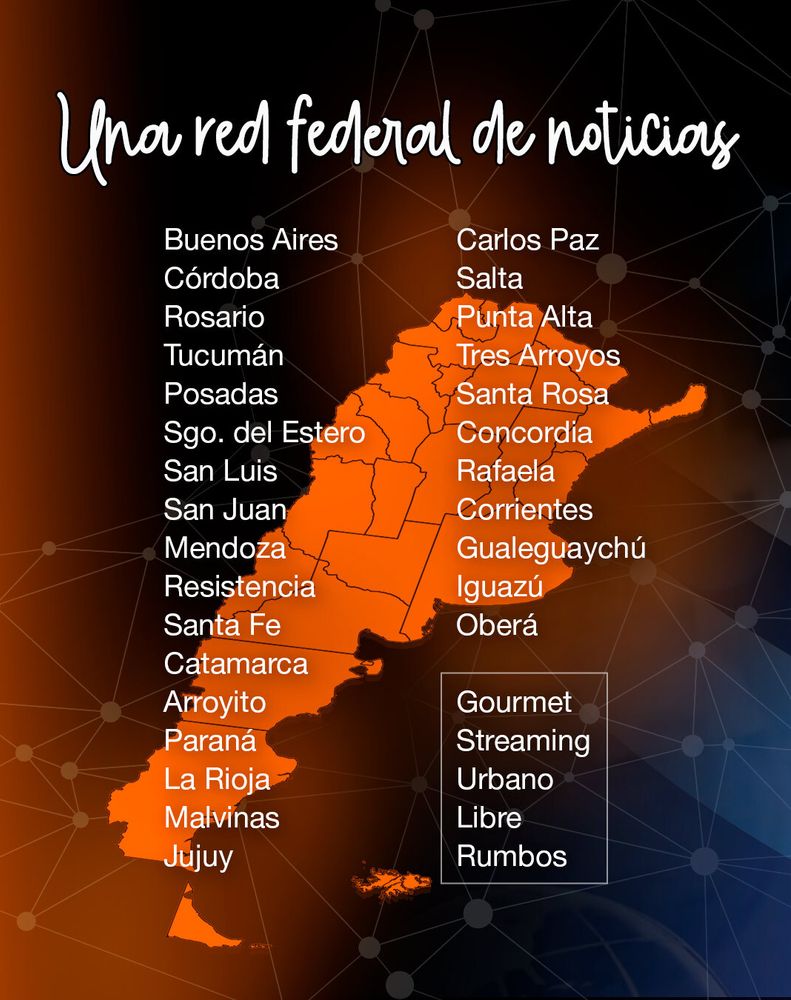 La red federal de Vía País