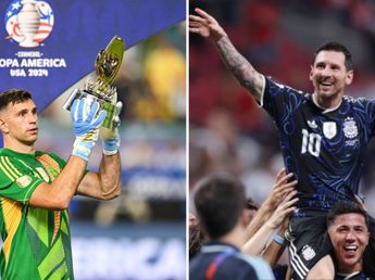 La llamativa respuesta de "Dibu" Martínez sobre Lionel Messi que encendió la polémica: "Pensé que ya se había retirado" 