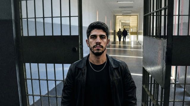 La imagen de Claudio Barrelier dentro de Cruz del Eje.
