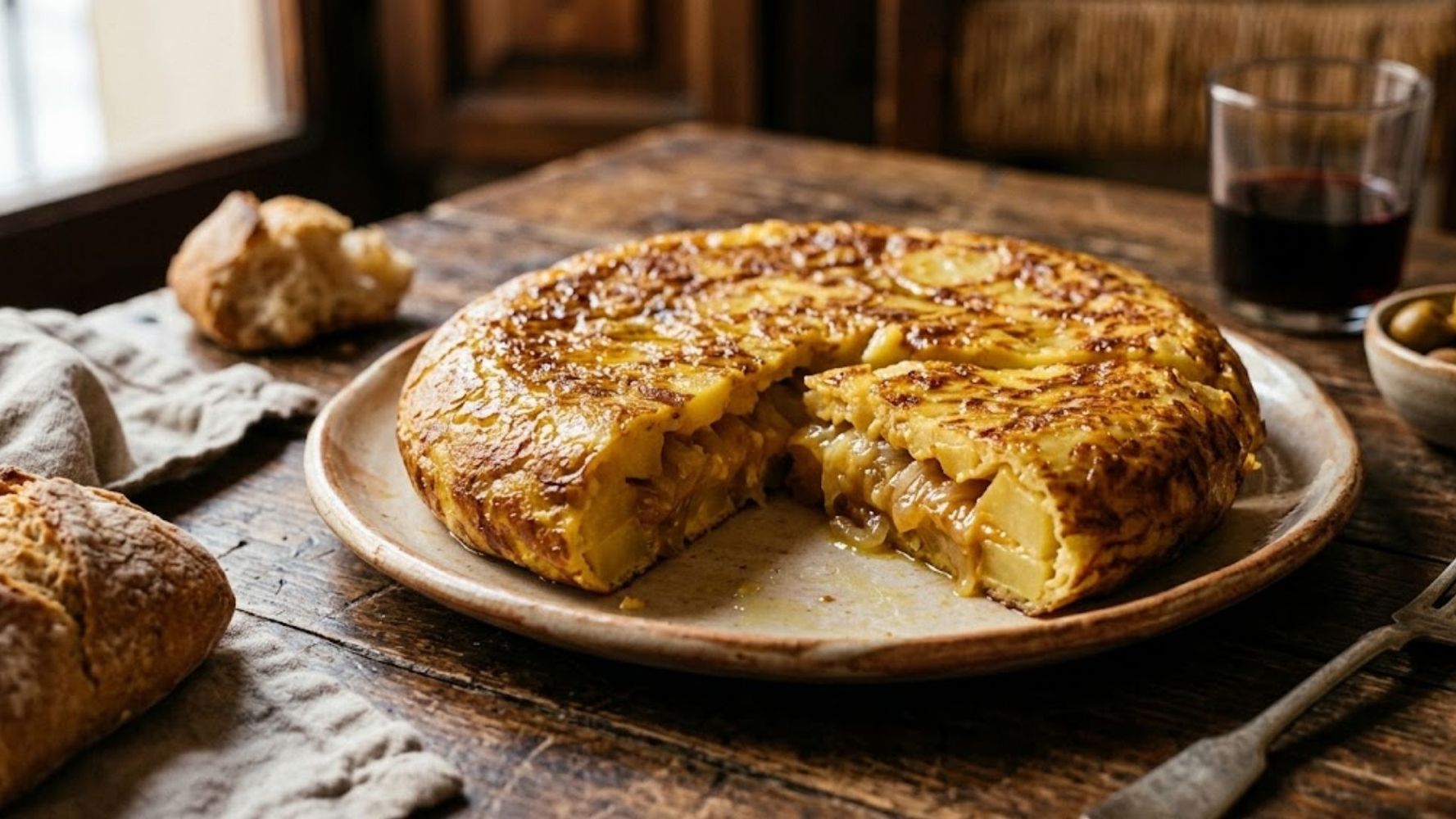 Tortilla de papa babé.