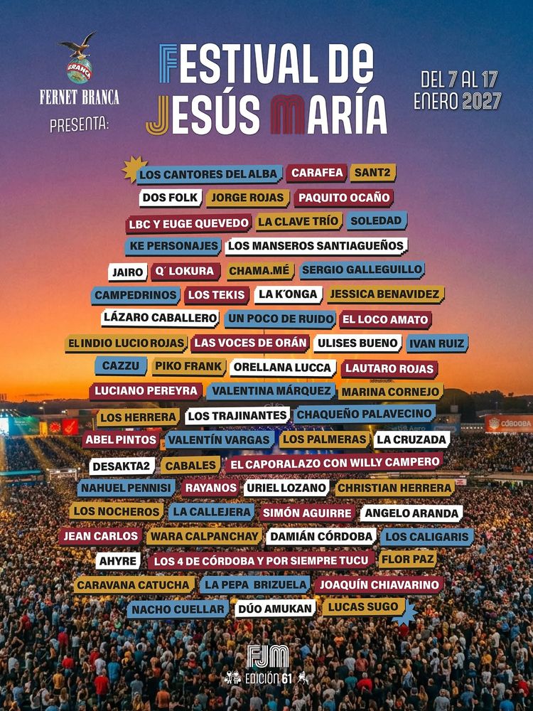 Festival de Jesús María.