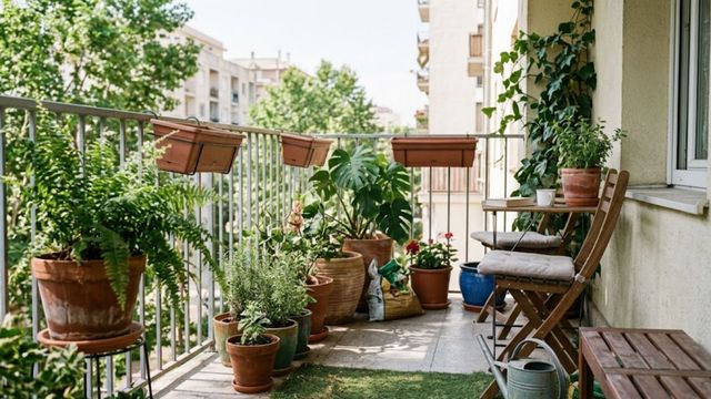 Qué planta tener en el balcón para ahuyentar los insectos.
