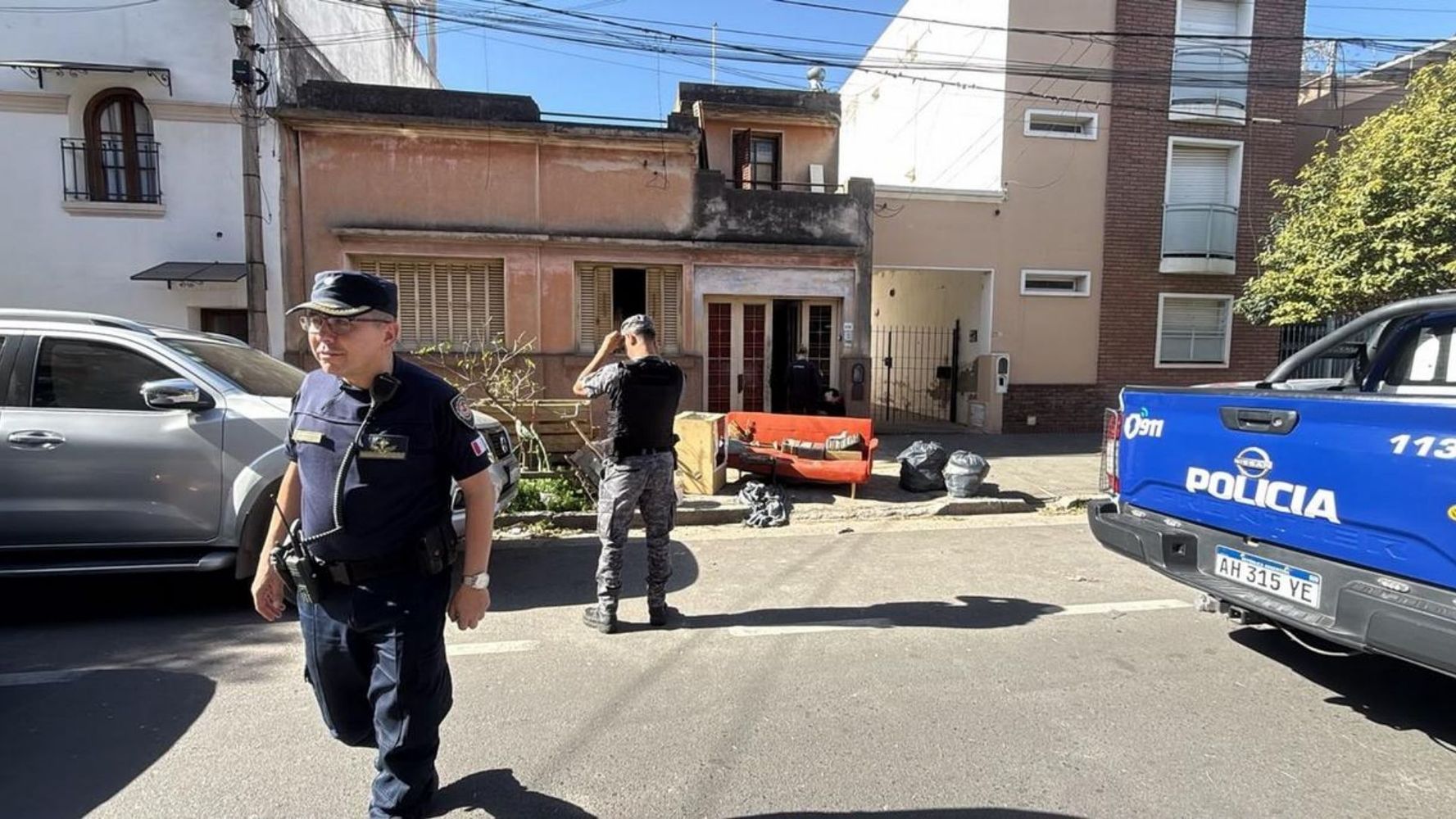 Vacían la casa de Claudio Barrelier.