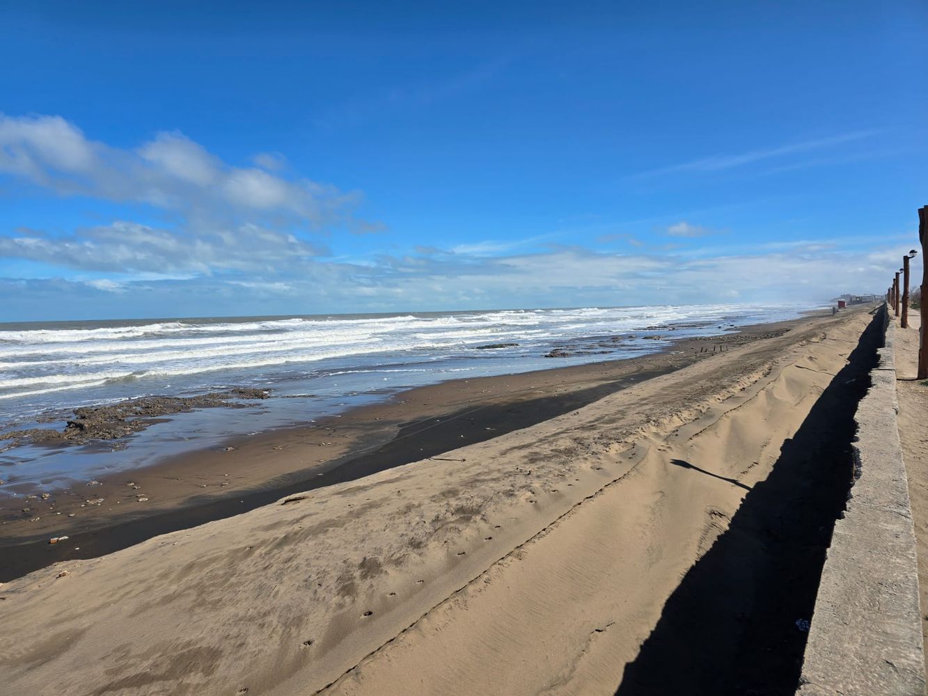 Temporal en Reta y Claromecó