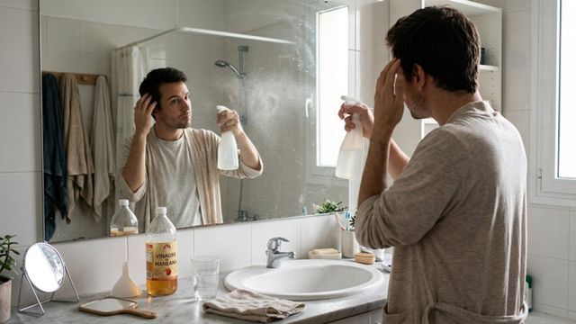 Los beneficios de rociarse vinagre en el cabello.