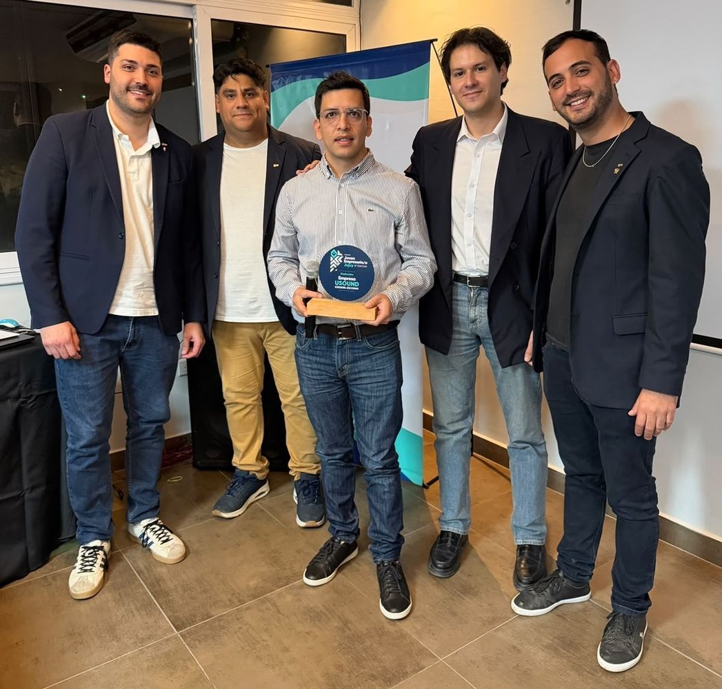 En agosto pasado CAME Joven Jujuy otorgó el premio Joven Empresario Jujeño 2026, al CEO y cofundador de uSound, Ezequiel Escobar. Ahora participa por el premio Joven Empresario Argentino 2026 de CAME nacional. 