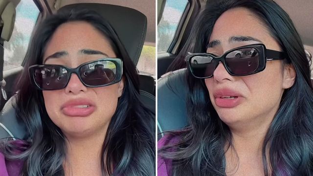 Daniela Celis se mostró llorando