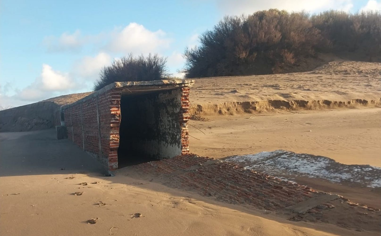 Temporal en Reta y Claromecó