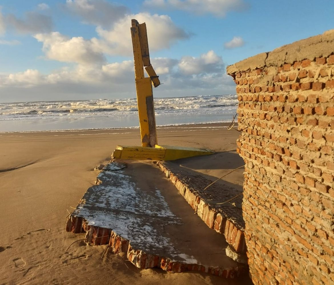 Temporal en Reta y Claromecó