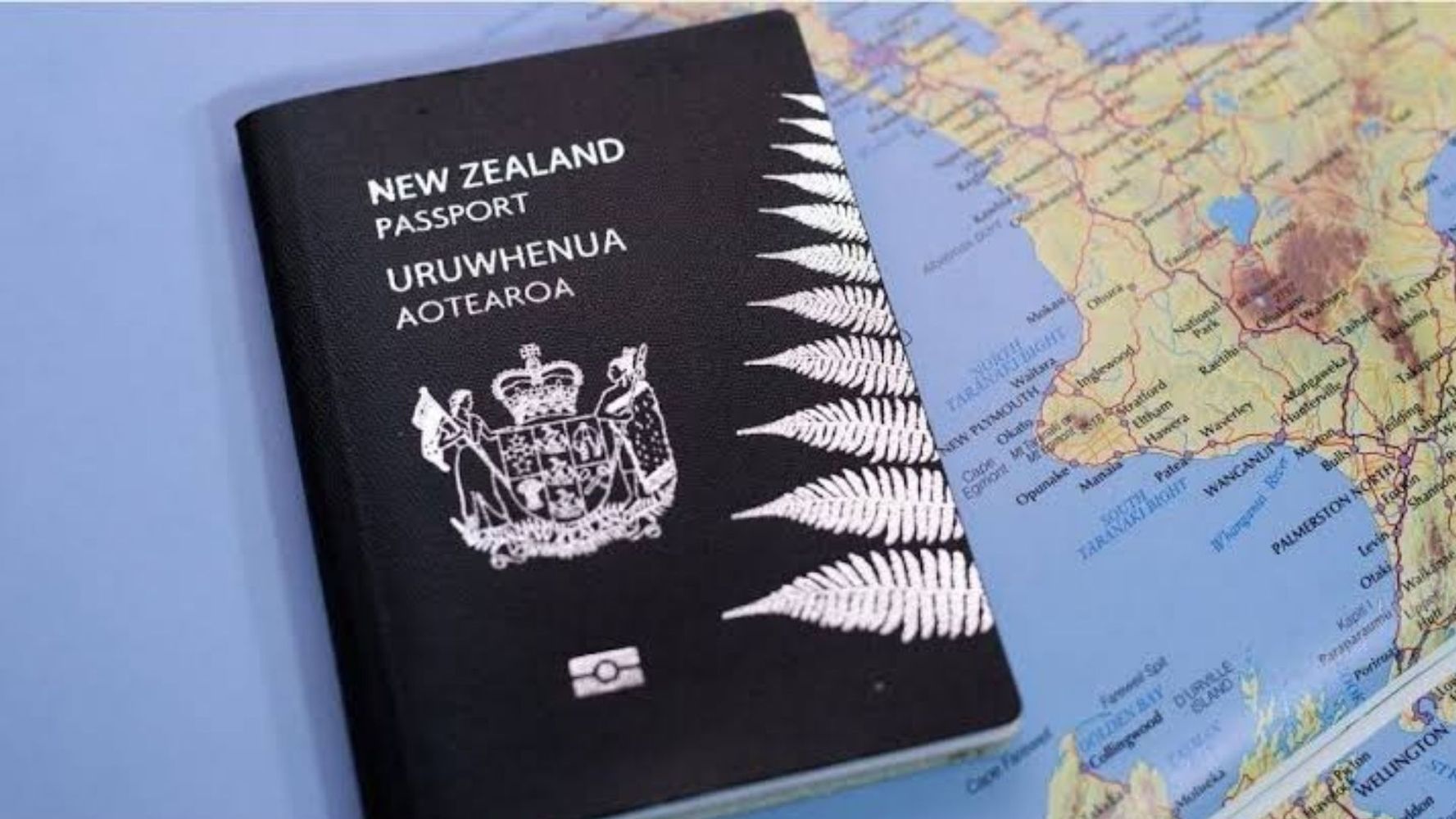 Pasaporte neozelandés.