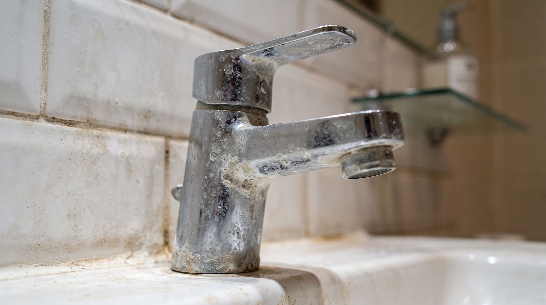 Los expertos en limpieza coinciden: 4 cucharadas de agua oxigenada son suficientes para eliminar el sarro del baño