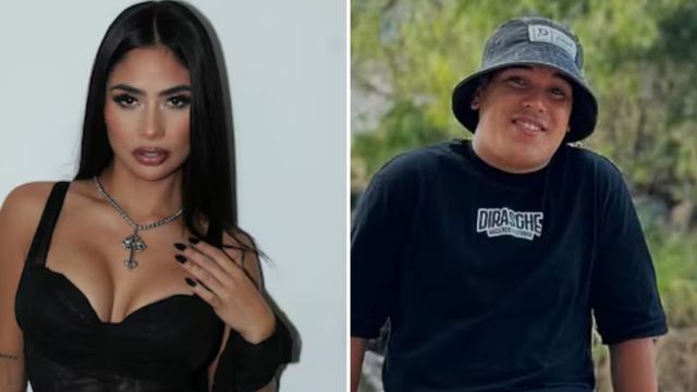 Thiago Medina y Daniela Celis