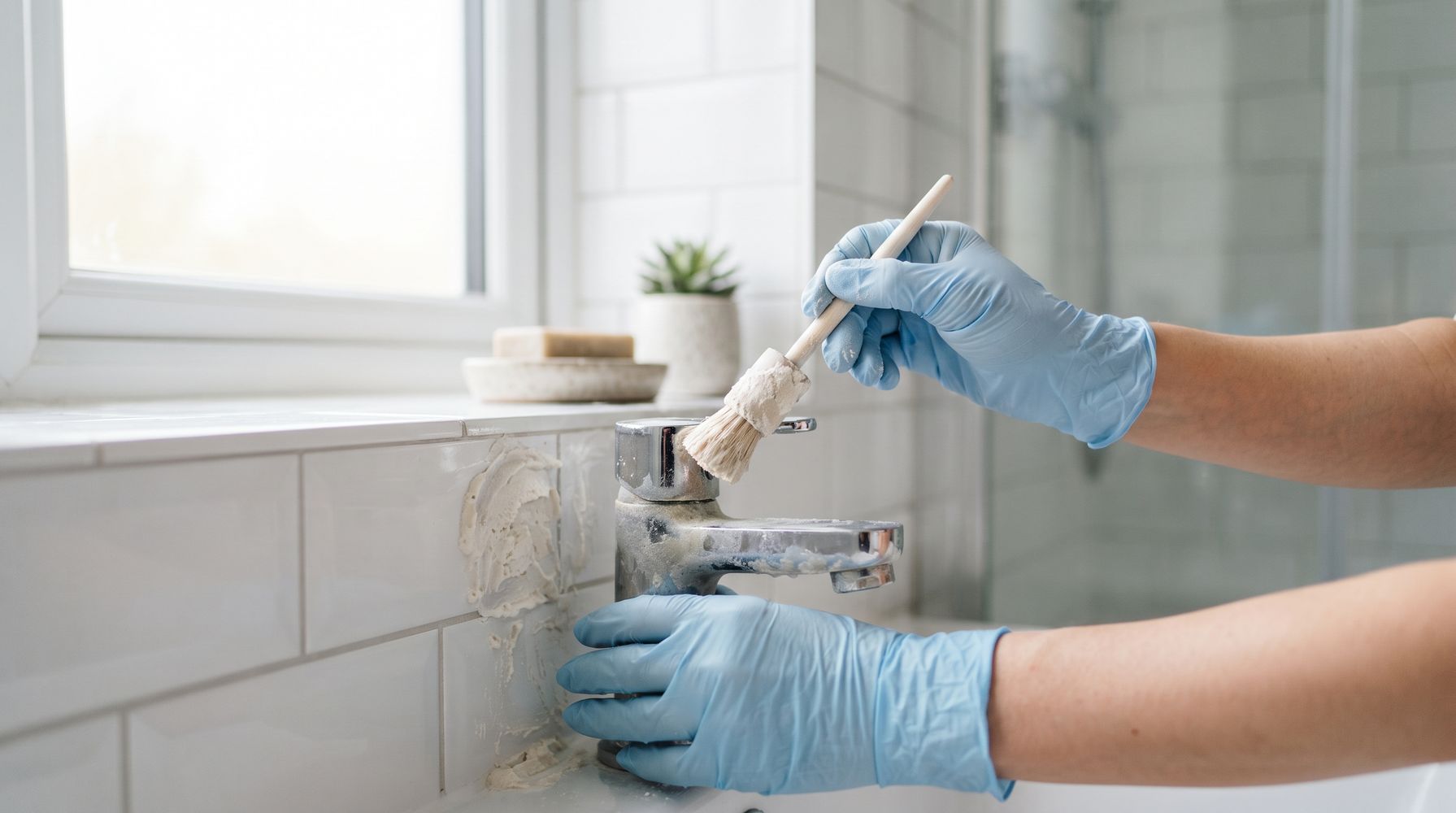 Los expertos en limpieza coinciden: 4 cucharadas de agua oxigenada son suficientes para eliminar el sarro del baño