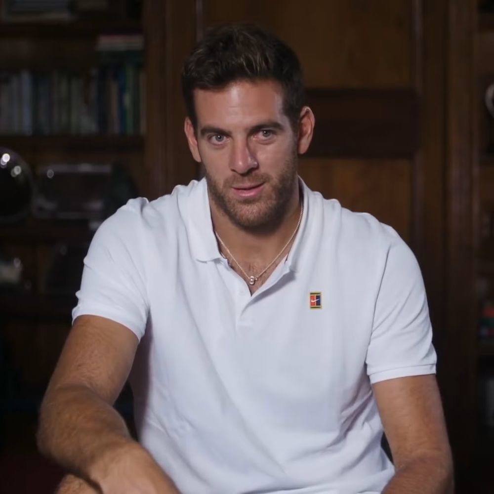 Juan Martín del Potro y la periodista deportiva Agos Larocca