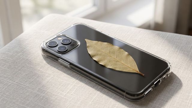 Para qué sirve poner una hoja de laurel en la funda del celular.