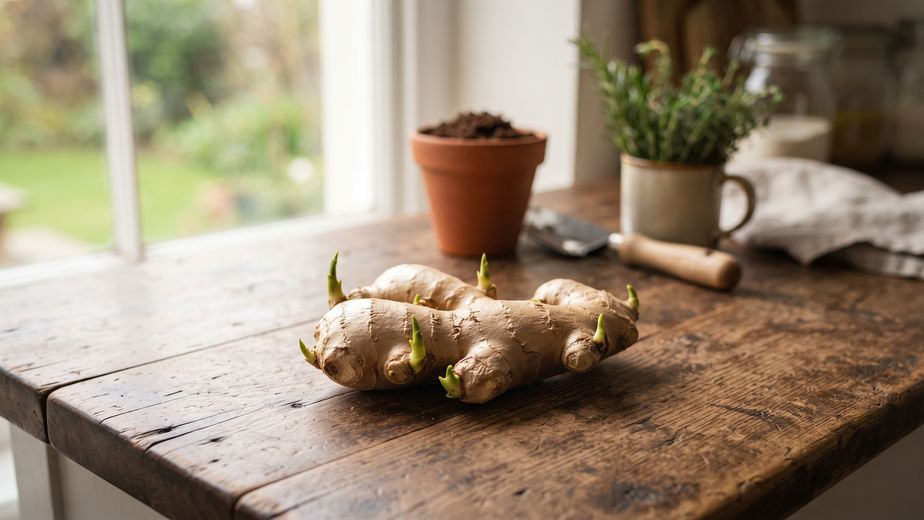 Si te sobra un trozo de jengibre no lo tires: podés convertirlo en una planta con tres cuidados básicos