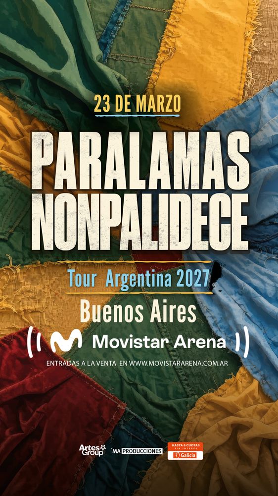 Paralamas y Nonpalidece en el Movistar Arena: precios de entradas y dónde comprarlas