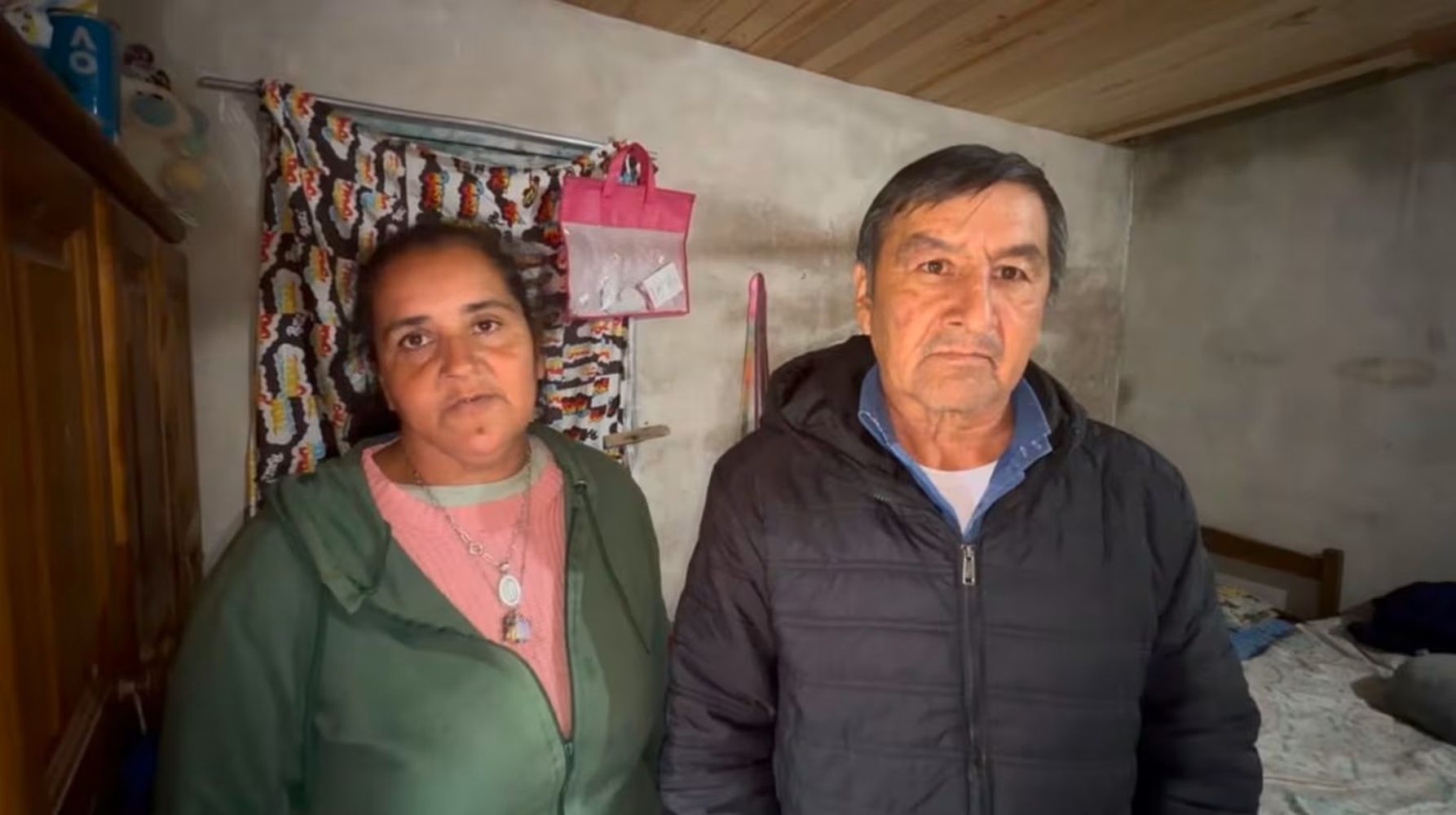 Los padres de Loan Peña