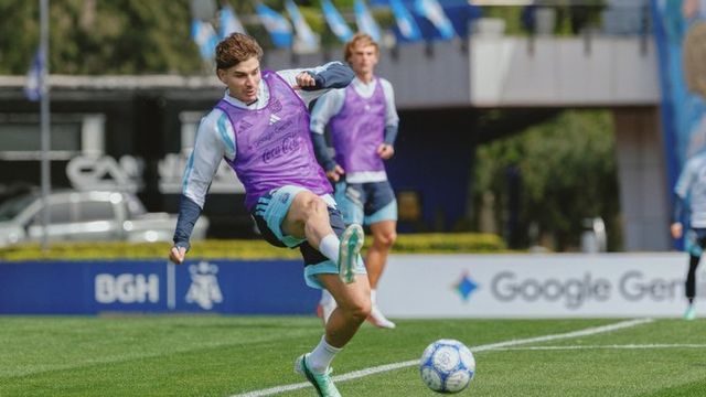 Julián Álvarez. El delantero cordobés estará entre los once en el Kempes.