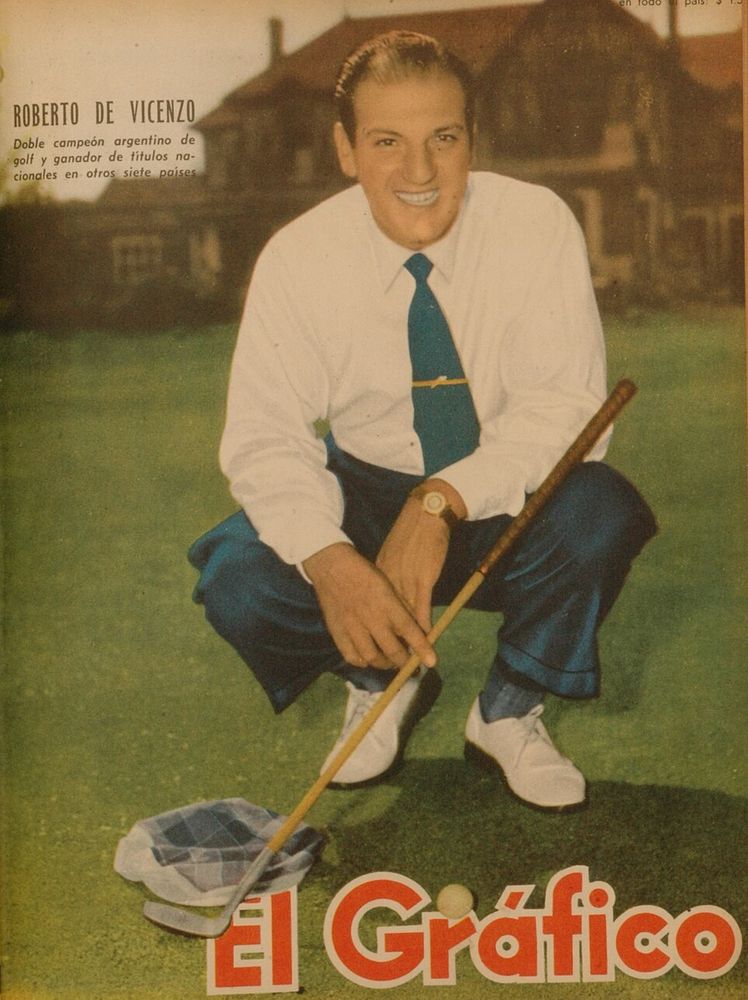 Roberto De Vicenzo, El Grafico