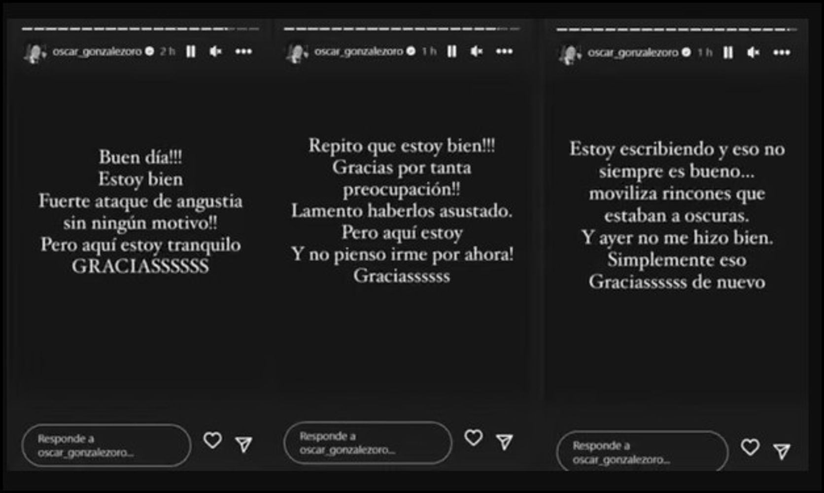 Qué decían los mensajes que Oscar González Oro publicó antes de morir: hoy cobran otro sentido