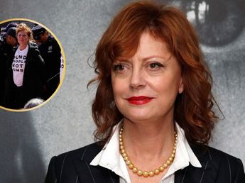 En video: así fue la polémica detención de Susan Sarandon durante una protesta en Nueva York