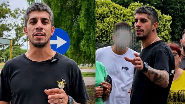 Los movimientos de Claudio Barrelier. 