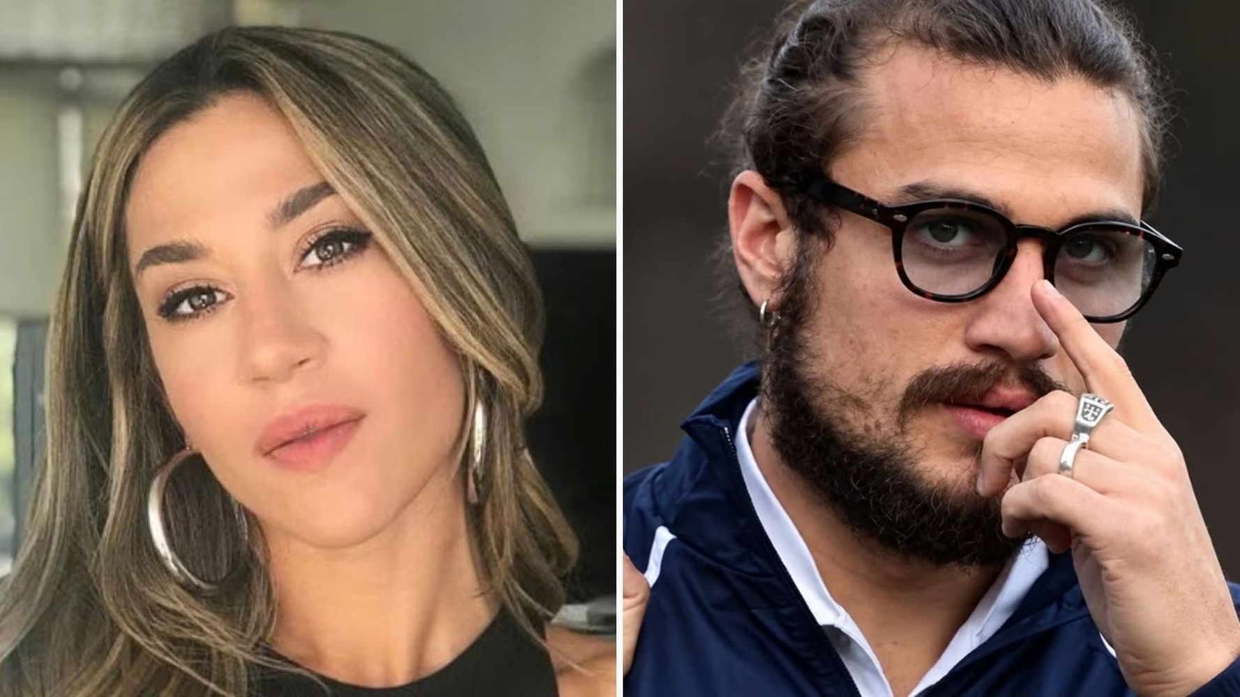 Jimena Barón y Daniel Osvaldo