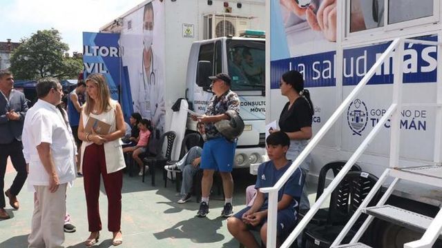 "La Salud Más Cerca" recorre distintos puntos de la provincia con atención sin costo.