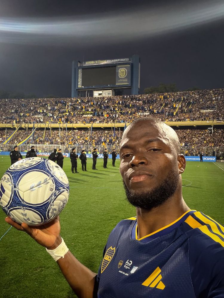Enner Valencia, la figura de Boca en Rosario contra Racing por Copa Argentina.