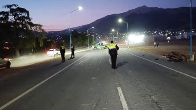 El siniestro se produjo en el kilómetro 60, en Tafí del Valle.