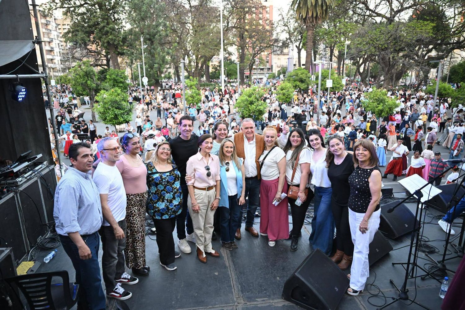 Cerca de 250 academias del interior tucumano participaron del encuentro folclórico del 66° Septiembre Musical, con la presencia del gobernador Osvaldo Jaldo.