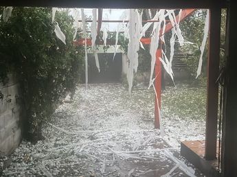 Temporal y granizo en Córdoba: la Provincia asiste a familias afectadas en Unquillo y la Capital
