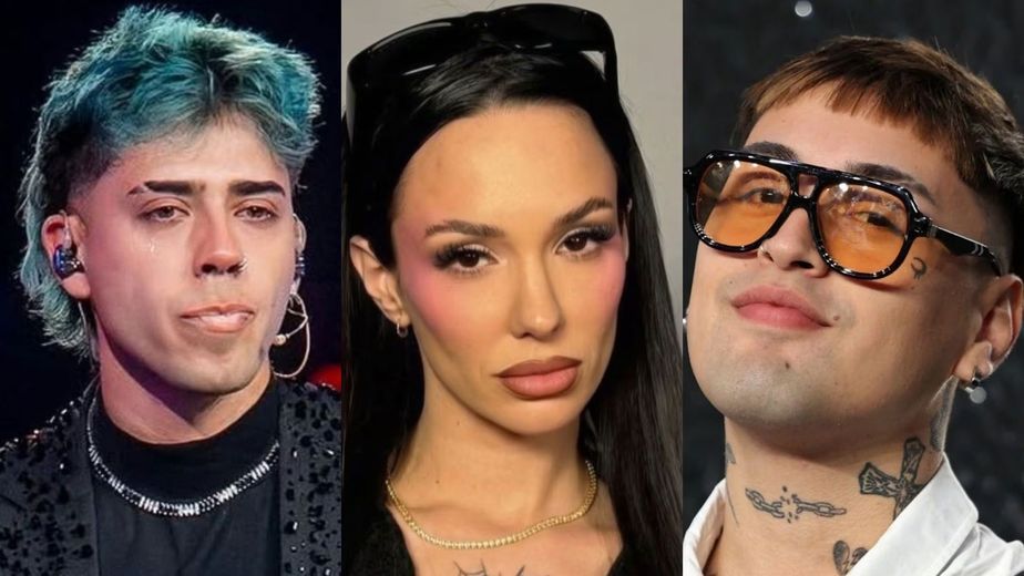 Indignado: Luck Ra se cruzó con Pía Shaw en vivo y abandonó un móvil tras una pregunta sobre La Joaqui y Tiago PZK