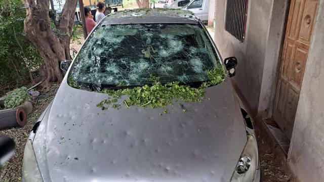 Cuánto sale reparar un auto dañado por granizo en Córdoba. 