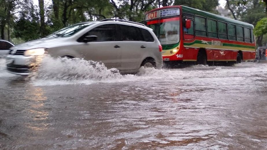 Temporal con caída de granizo en distintos puntos de la provincia