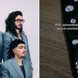 decorar la corbata para el concierto de Morat: paso a paso