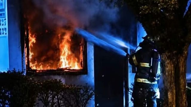 Incendio en Punta Alta