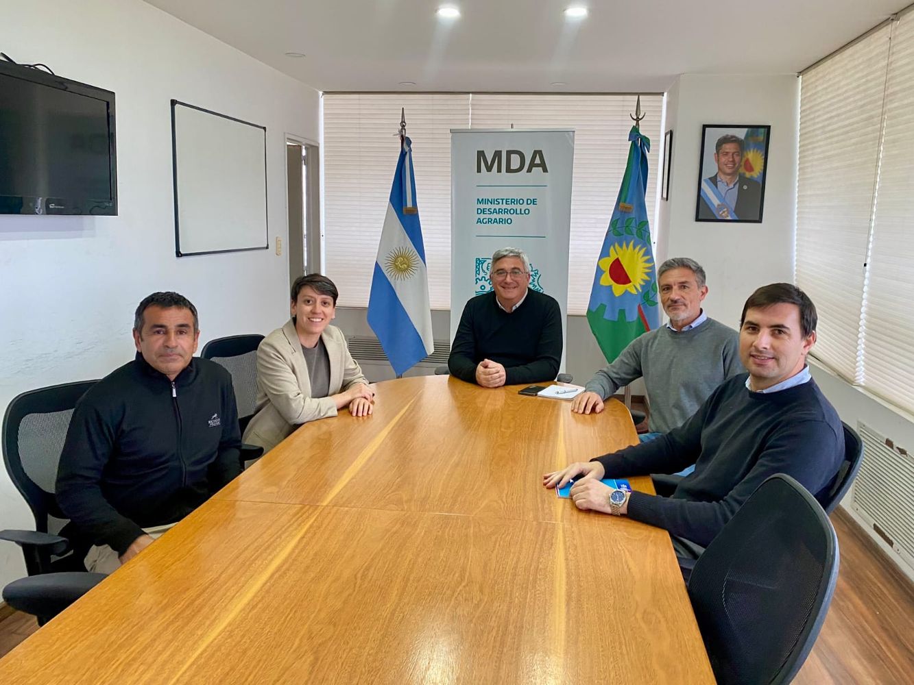 Gonzales Chaves firmó el leasing para incorporar dos nuevas máquinas 