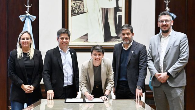 Gonzales Chaves firmó el leasing para incorporar dos nuevas máquinas 