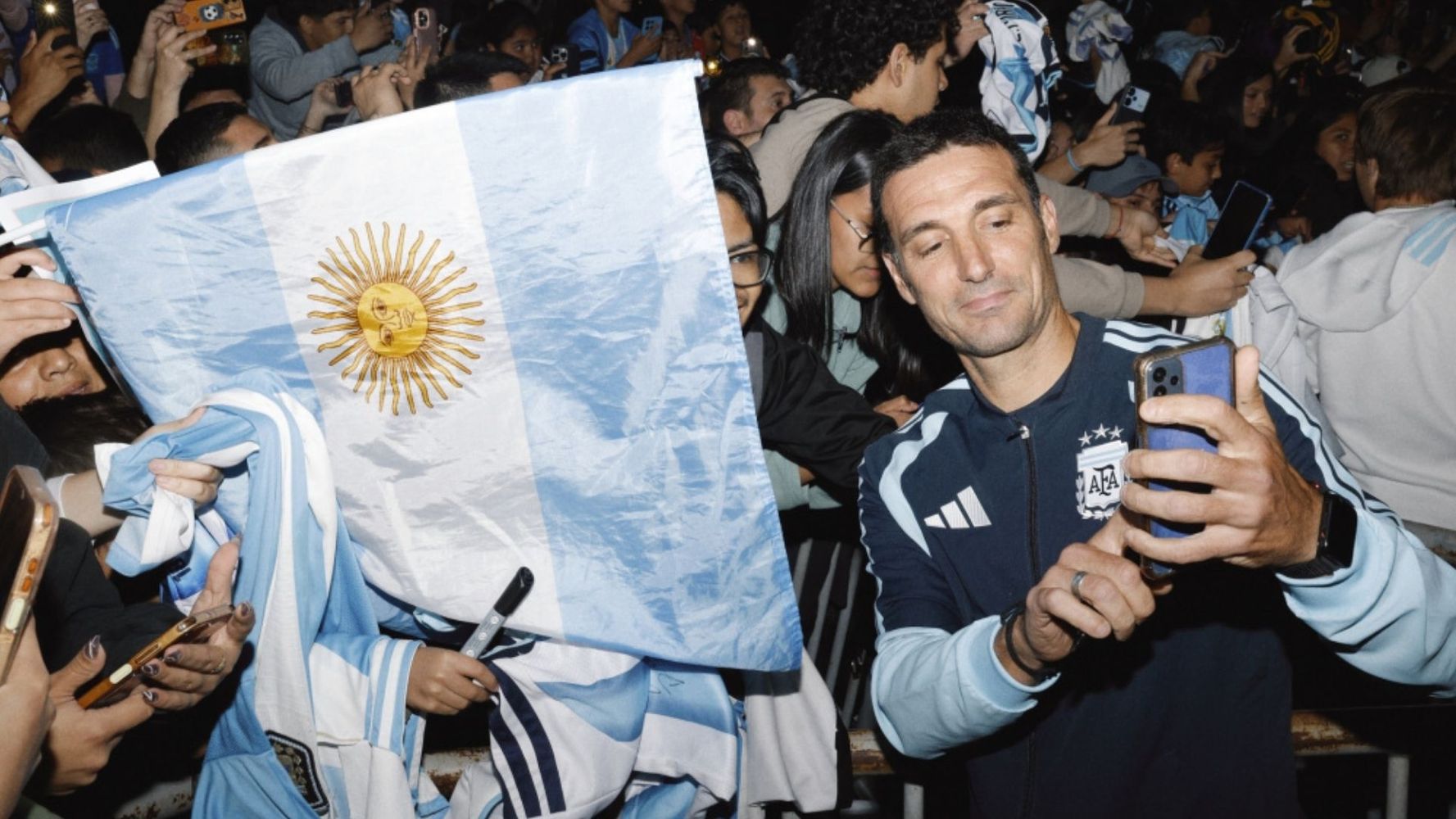 Llegó la Selección Argentina a Córdoba.