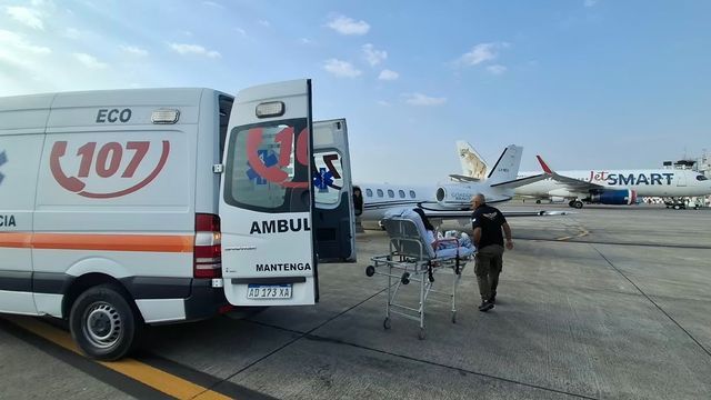 Varias áreas de salud organizaron el tramo terrestre y la estadía de la familia en Buenos Aires.
