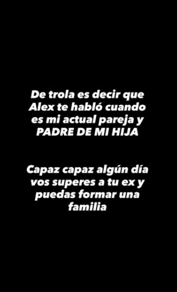 Las publicaciones de Melody tras los dichos de Fio.