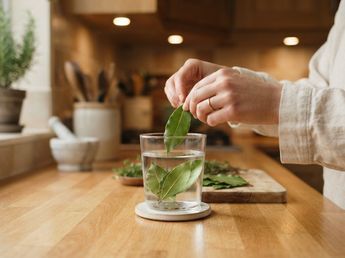 Poner una hoja de laurel seca en un vaso con agua: para qué sirve y por qué los expertos lo recomiendan