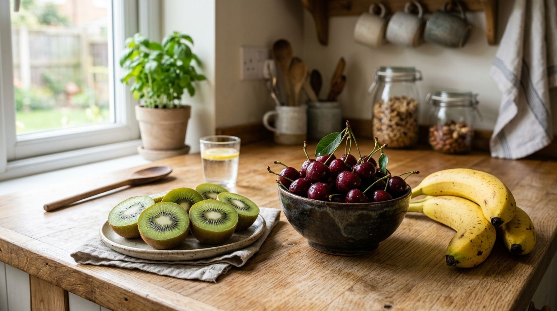 Estas tres frutas estimulan la melatonina y la serotonina para dormir mejor y descansar toda la noche, según los expertos