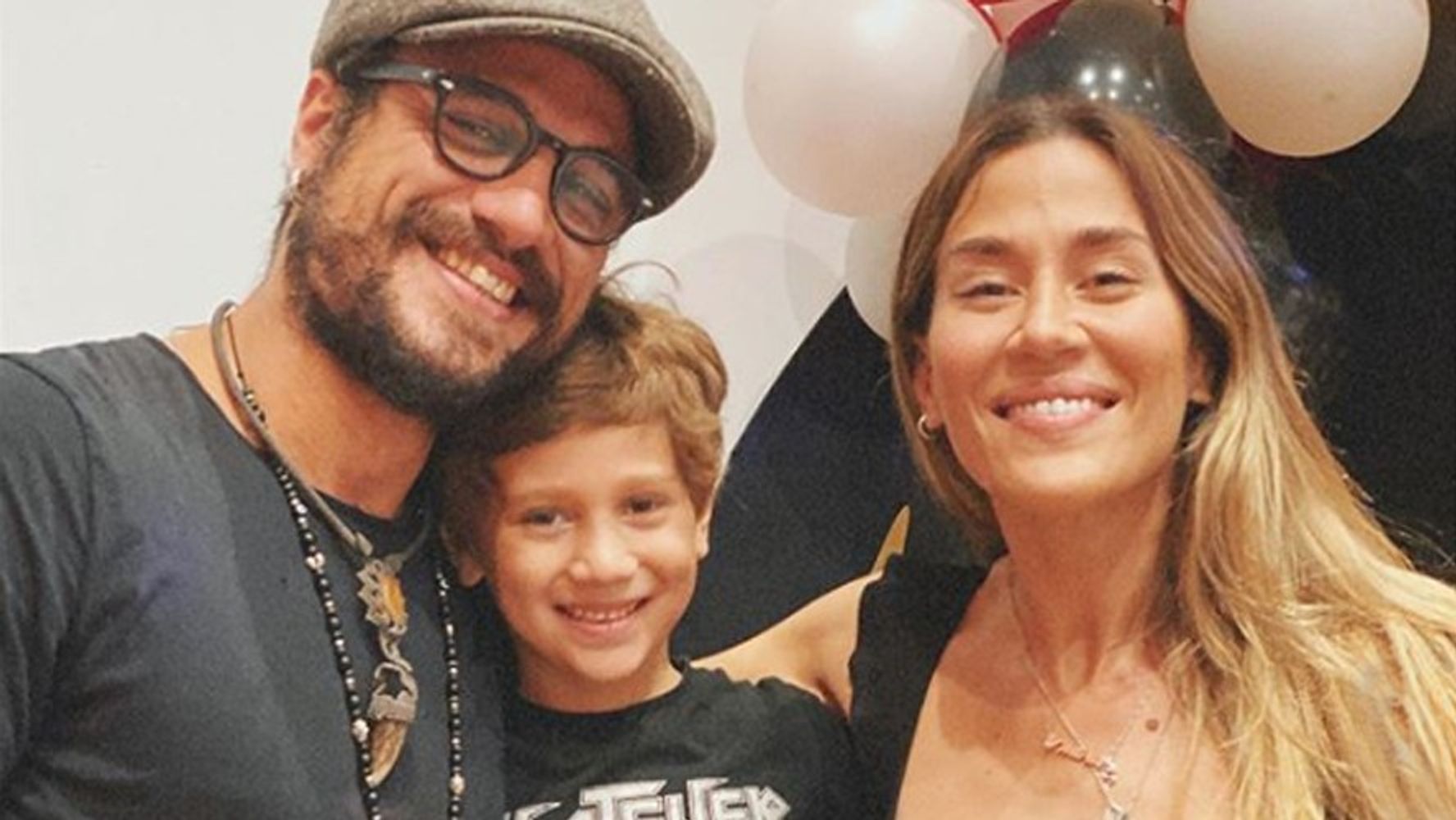 Daniel Osvaldo y Jimena Barón