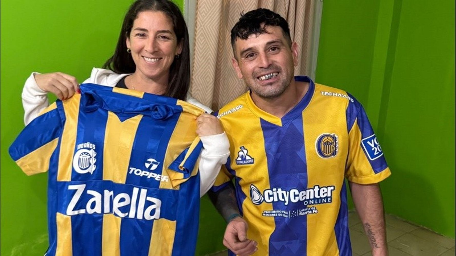 Perdió una camiseta de Central que le regaló su papá hace 37 años 