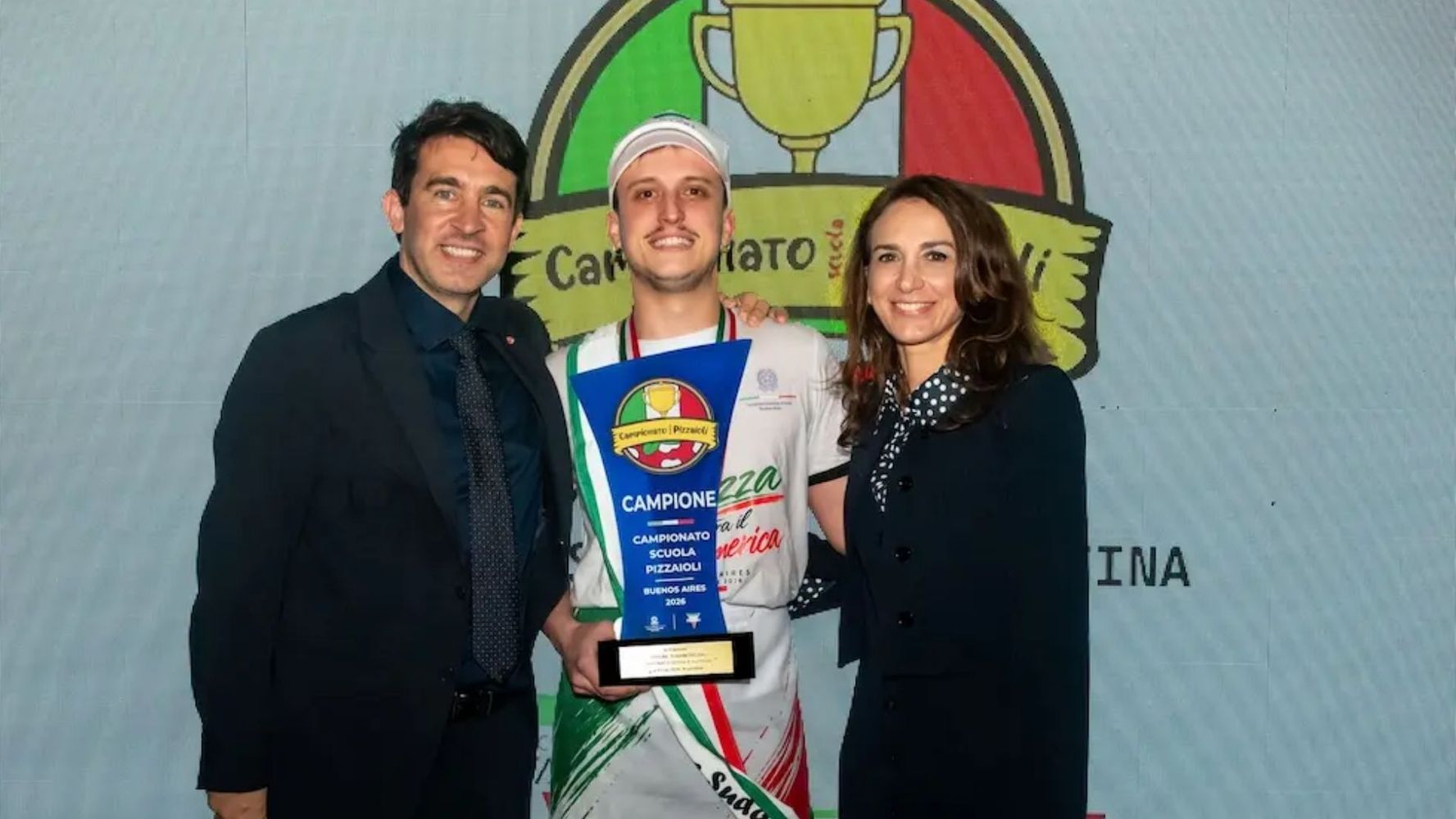Lucas Sagues, representante de Córdoba, ganó el 6° Campionato Sudamericano Scuola Pizzaioli.