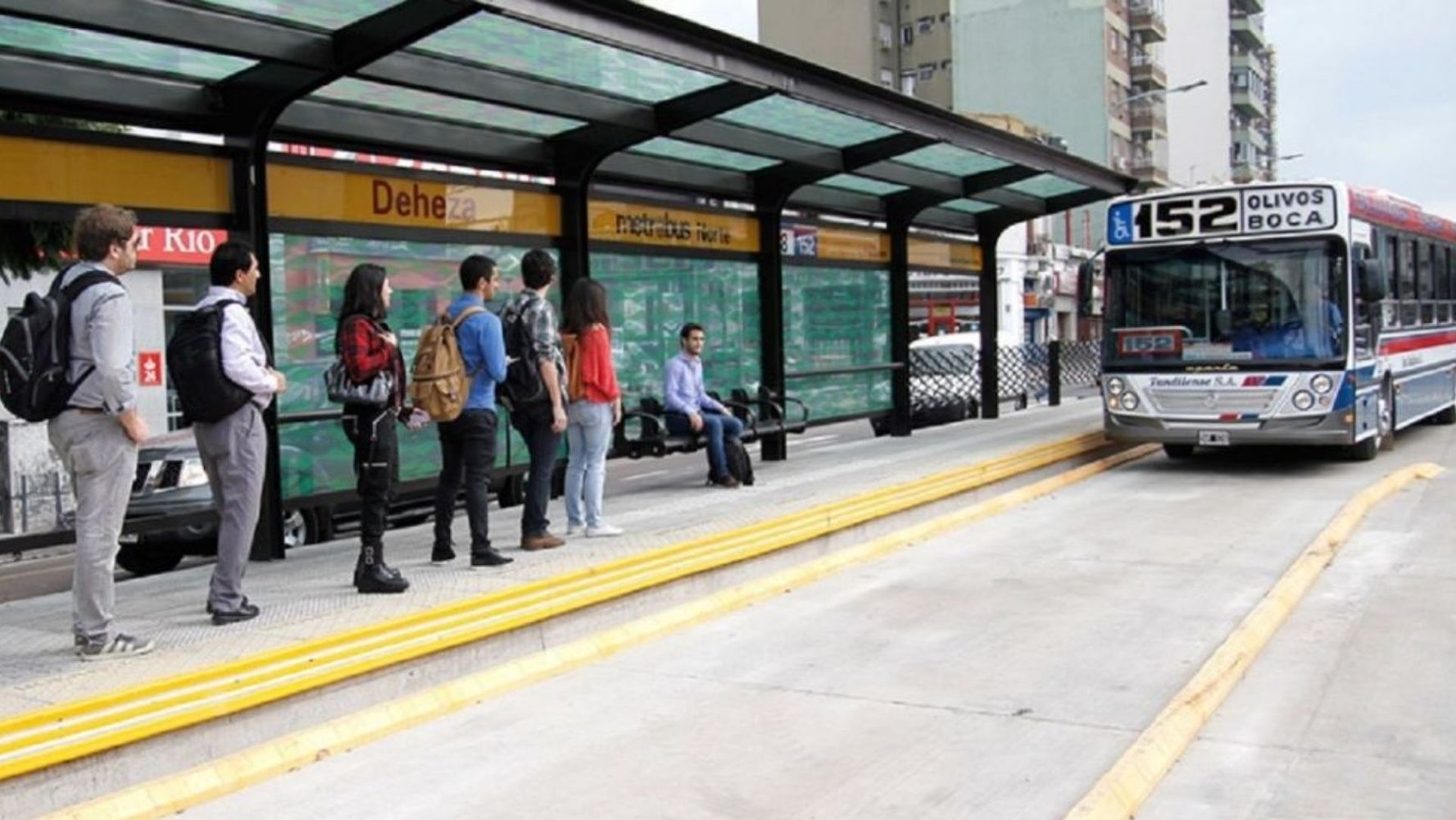 Colectivos en Argentina.